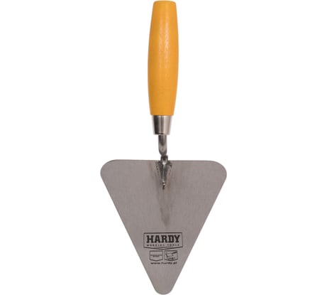 Кельма каменщика HARDY треугольная, серия 30, 18 см 0810-740018