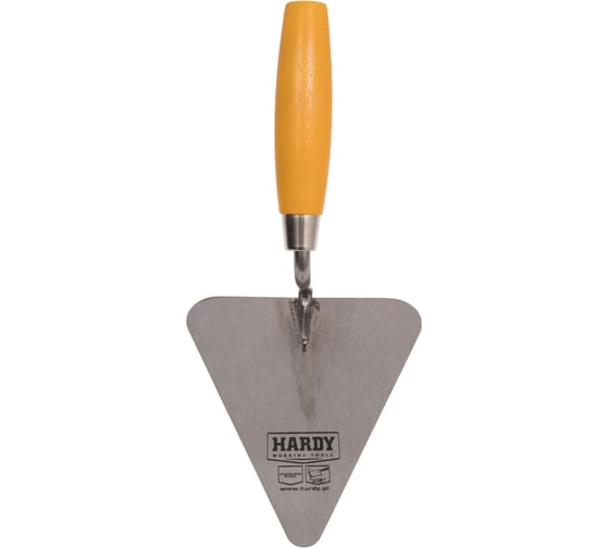 Кельма каменщика HARDY треугольная, серия 30, 18 см 0810-740018 1