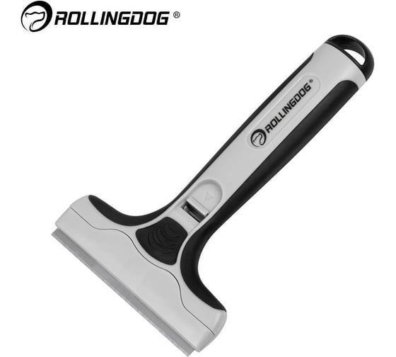 Малярный скребок Rollingdog с 5-ю сменными лезвиями в комплекте, углеродистая сталь SK5, 50375