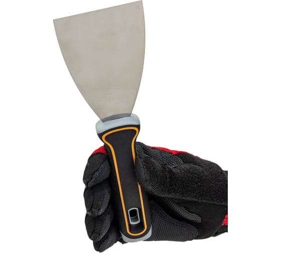 Малярный строительный шпатель Rollingdog Putty knife из нержавеющей стали, 76 мм 50315