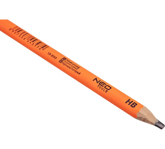 Столярный карандаш NEO Tools 240 мм, HB 13-800