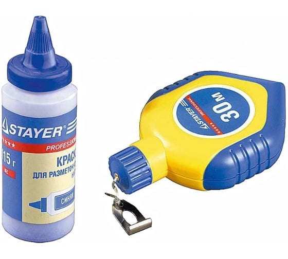 Нить разметочная с синей краской (115 г; 30 м) Stayer 2-06383-H2