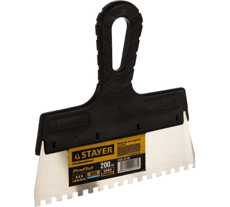 Зубчатый шпатель STAYER 1009-20-06