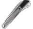 Нож канцелярский BRAUBERG 18 мм, 2 штуки + 10 лезвий Metallic, металлический корпус, 273929 5