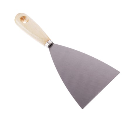 Шпатель HEADMAN с деревянной ручкой 80мм 683-018