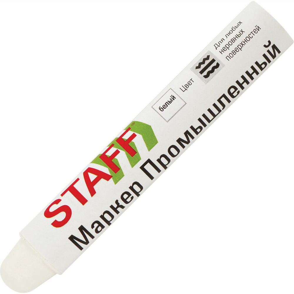 ПромышленныймаркерSTAFFПМ-100твердый,белый,-20до+40С,150813