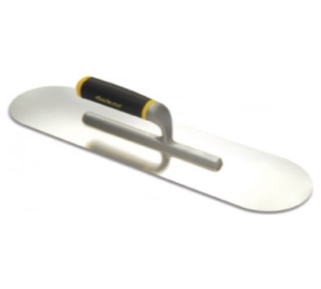 Гладилка закругленная SAMGRUPP 450 мм нерж. сталь с открытой пласт. ручкой DEKOR DEK-266