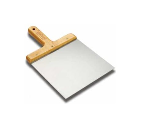 Лопатка шпатлевочная SAMGRUPP 180х180 мм нерж. сталь с деревянной ручкой DEKOR DEK-242