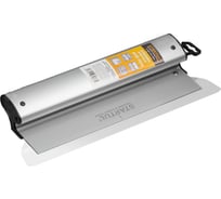 Шпатель-правило нержавеющий с алюминиевой ручкой STARTUL 400 мм PROFI (ST1025-400) ЦЗ-0337074500