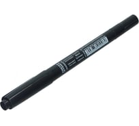 Перманентный маркер FASTER TOOLS черный, двусторонний, круглый FT354-30