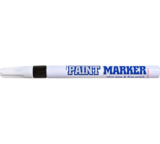 Маркер-краска MunHwa PAINT MARKER SLIM, черная 2 мм SPM01 12/576/28800 Б0048235