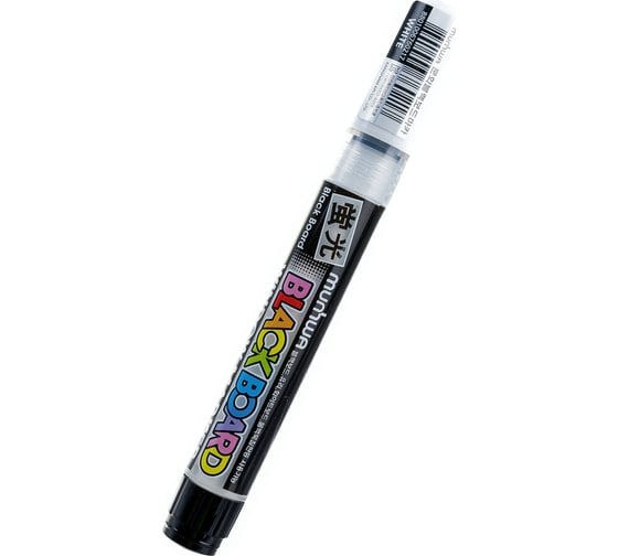 Меловой маркер MunHwa 260039 Black Board Marker белый, 3 мм, водная основа Б0050527