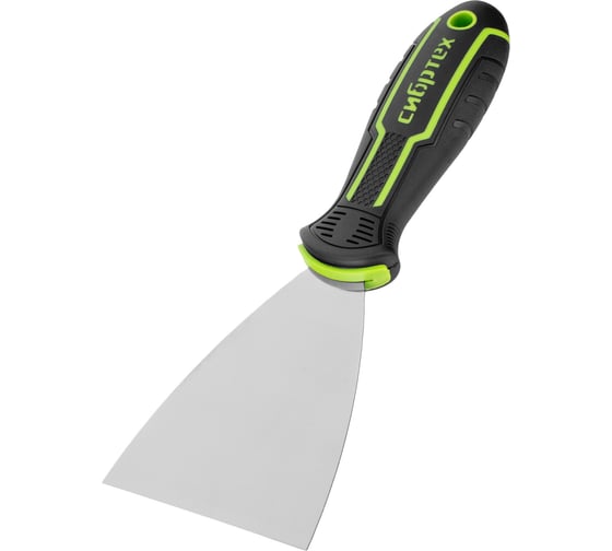 Шпательная лопатка СИБРТЕХ из нержавеющей стали, 75 мм, 2-компонентная рукоятка 85625