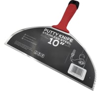 Шпатель малярный Olejnik закал.нерж.сталь 250мм с эргоном.пласт. ручкой, лезвие 1,22-0,4мм 124025-1K