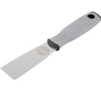 Шпатель HANSA, 40 мм, нержавеющая сталь, 2К-силиконизированная ручка, с ударным наконечником 646040
