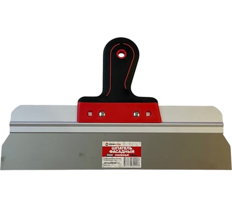 Шпатель фасадный Стройштуки PROFI 350 мм, двухкомпонентная рукоятка, усиленный УТ-00045498