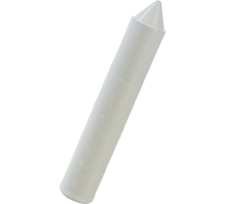 Разметочный восковой мелок-карандаш, белый, уп-10 шт 19173856