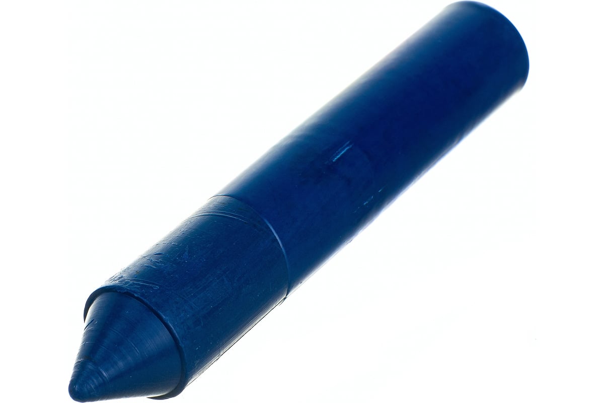 Разметочный восковой мелок-карандаш, синий, уп-10 шт 19173858 .