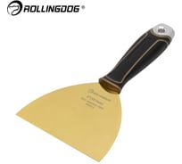 Шпатель малярный Rollingdog Elite Titanium 5 (125мм), резиновая рукоятка 50411