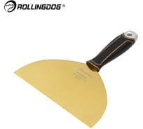 Шпатель малярный Rollingdog Elite Titanium 8 (203мм), резиновая рукоятка 50413