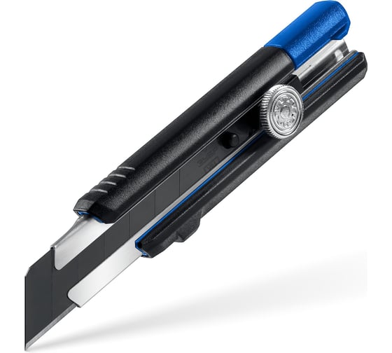 Нож ЗУБР Профессионал ПРО-25, 25 мм, с сегментированным лезвием, 09175_z01