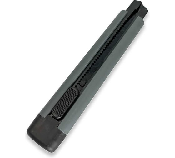 Нож канцелярский строительный Alvar 18х0.6 мм, серый (комплект из 2 штук) AL-K1806GR_2