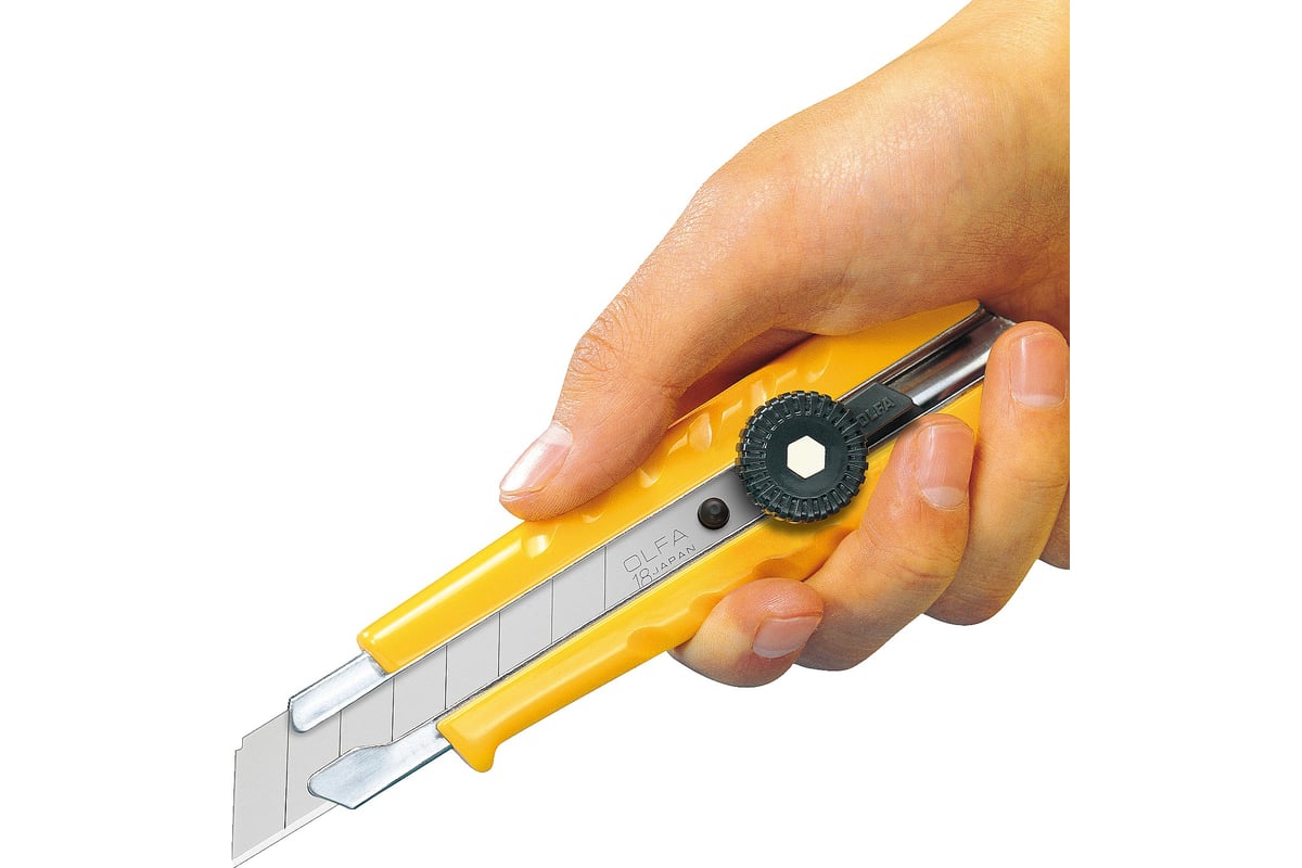 Нож OLFA с выдвижным лезвием 18 мм OL-L-1 - выгодная цена, отзывы ...
