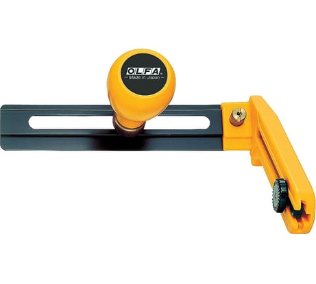 Циркульный нож OLFA с сегментированным лезвием, 18x100x0.5 мм, диаметр реза 70-300 мм OL-CMP-2