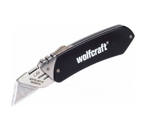 Складной строительный нож Wolfcraft 4124000