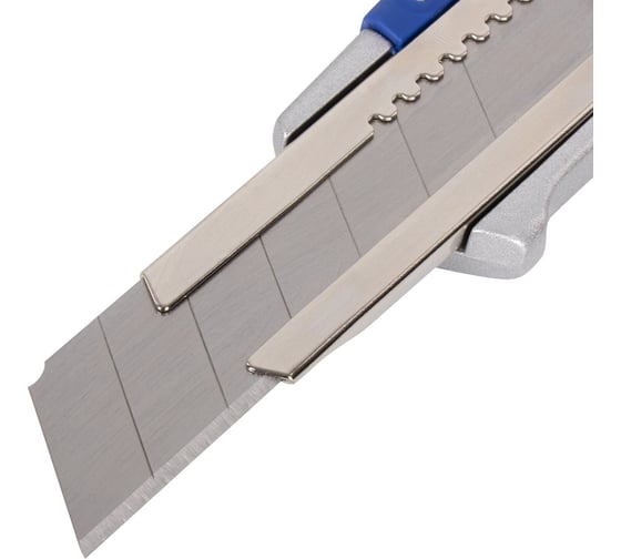 Универсальный мощный нож BRAUBERG Professional ширина 25 мм, металлический корпус 237448