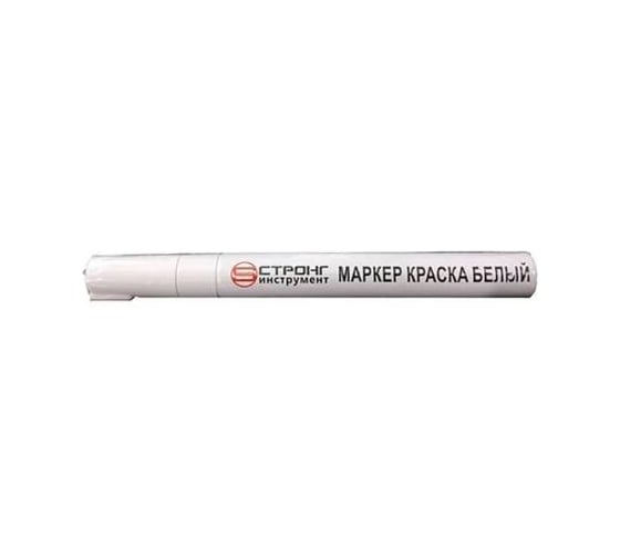 Маркер-краска Strong СТМ-601 (белый) (12шт в пачке) СТМ-60108001