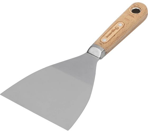 Шпатель малярный Rollingdog DOBERMAN 4 (100мм), ручка: бук, серия Elite 50158