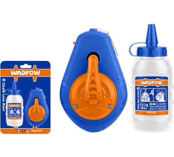 Разметочный шнур в катушке WadFow 30 м WHX1430