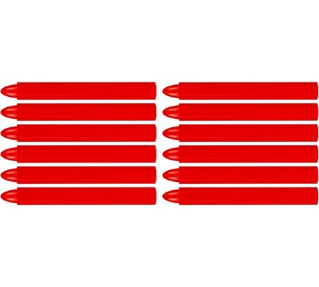 Технический мел для разметки NEO Tools, красный, 12 шт. 13-963