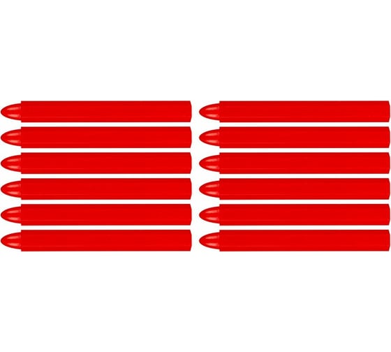 Технический мел для разметки NEO Tools, красный, 12 шт. 13-963