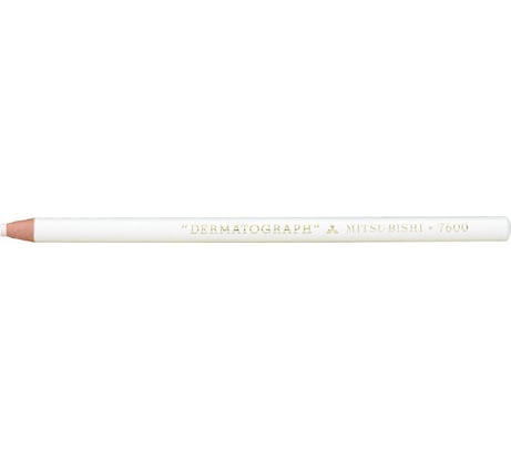 Набор промышленных карандашей UNI DERMATOGRAPH P-7600, белый. 3 шт., 166045