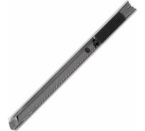 Канцелярский нож STAFF Manager 9 мм, усиленный, металлический корпус, автофиксатор, клип 237081
