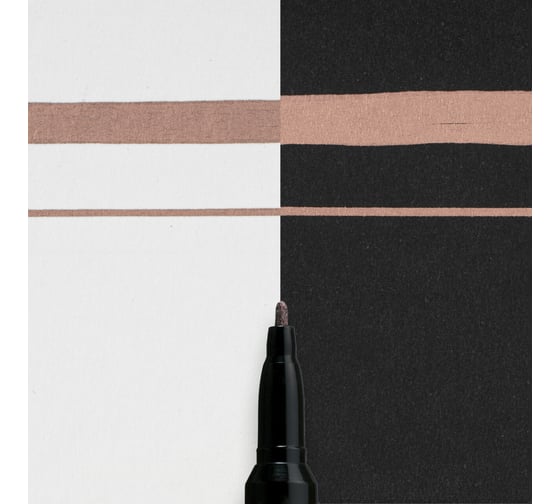 Маркер SAKURA Pen-Touch тонкий стержень, 1.0мм, Медный 41303(SE)