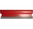 Шпатель для механизации Olejnik 0.4*106*600 мм, RED LABEL / РЕД ЛЕЙБЛ, красный алюм.проф, золотое лезвие / ОЛЕЙНИК 12310600G4RG 1