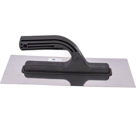 Прямая гладилка нержавеющая сталь, пластиковая рукоятка 10000200