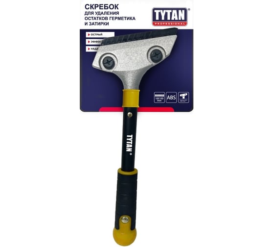 Скребок для удаления остатков герметиков и затирок TYTAN PROFESSIONAL 284286