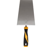 Мастерок TOLSEN из нержавеющей стали, с фибергласовой ручкой, трапеция 200 мм 41058