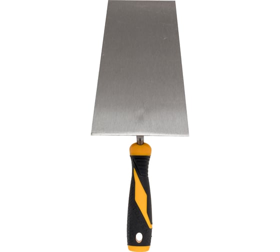 Мастерок TOLSEN из нержавеющей стали, с фибергласовой ручкой, трапеция 200 мм 41058 1