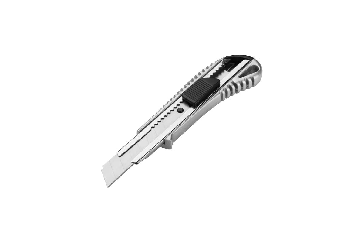  нож TOLSEN алюминиевый автоблокировка 18 мм 30002 - выгодная .