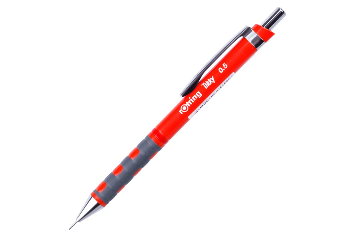  карандаш Rotring Tikky, 0,5мм, HB, красный 1904699 .
