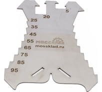 Чертильный шаблон МОССклад по металлу 57784