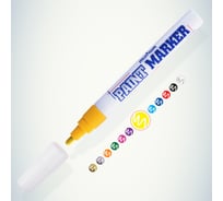 Маркеркраска MunHwa PAINT MARKER, желтая, 4мм PM08 12/576/13824 Б0048233