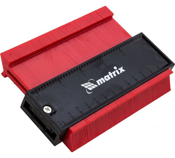 Пластиковый шаблон для копирования профиля MATRIX 12 см 88103