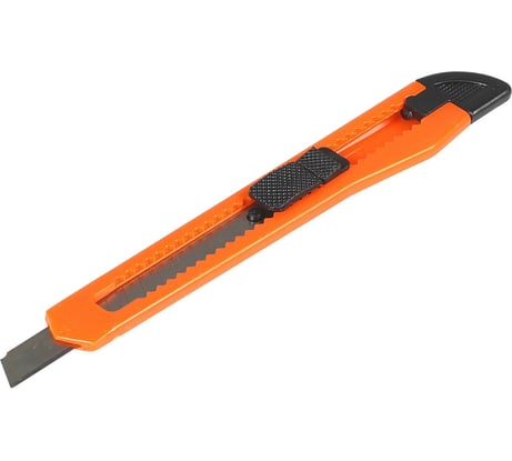 Нож AIRLINE с выдвижным сменным лезвием пластик 9мм ATAY001