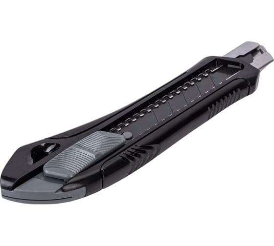Канцелярский  нож STARTUL выдвижной 18 мм Black Line ST0923